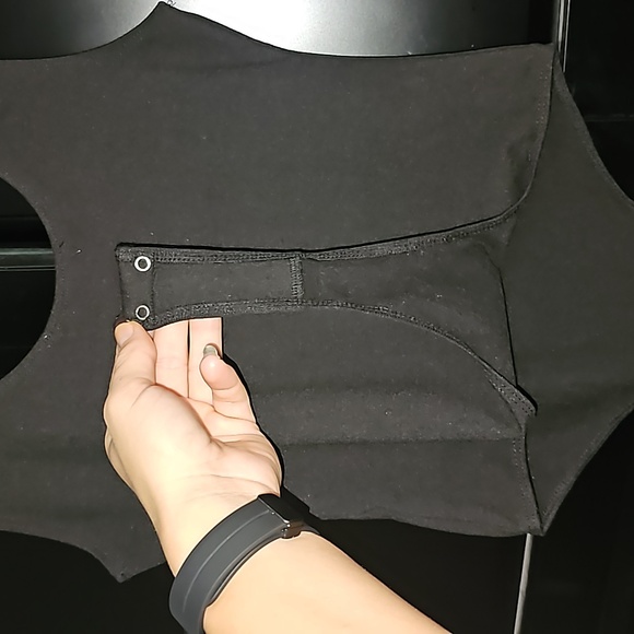 Casual Black Bodysuit - Picture 6 of 6